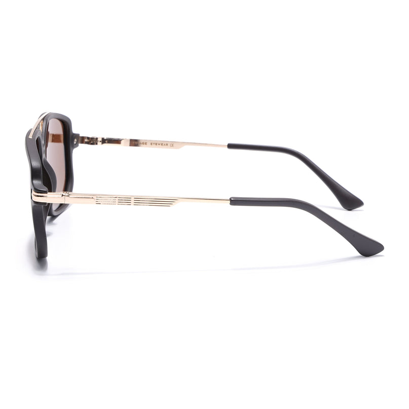 Wayfarer Polarized Sunglasses (Brown Lens | Brown Frame - PMG5546)