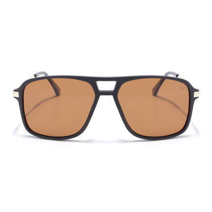 Wayfarer Polarized Sunglasses (Brown Lens | Dark Brown Frame - PMG5541)