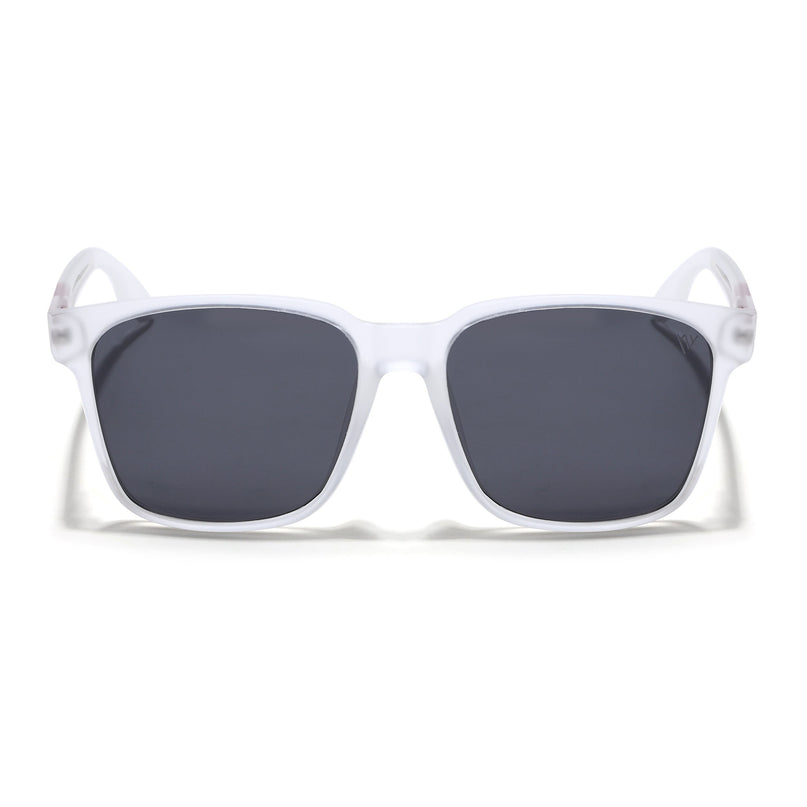 Transparent Wayfarer Polarized Sunglasses - PMG4488
