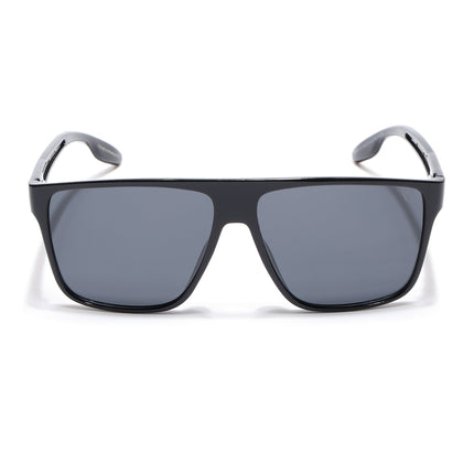 Shine Black Wayfarer Polarized Sunglasses - PMG4307