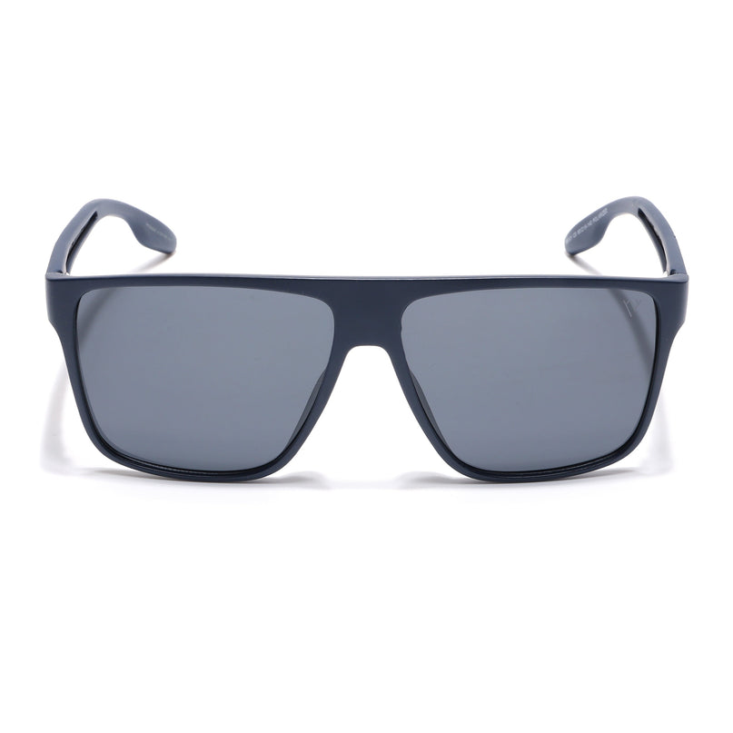 Navy Blue Wayfarer Polarized Sunglasses - PMG4308