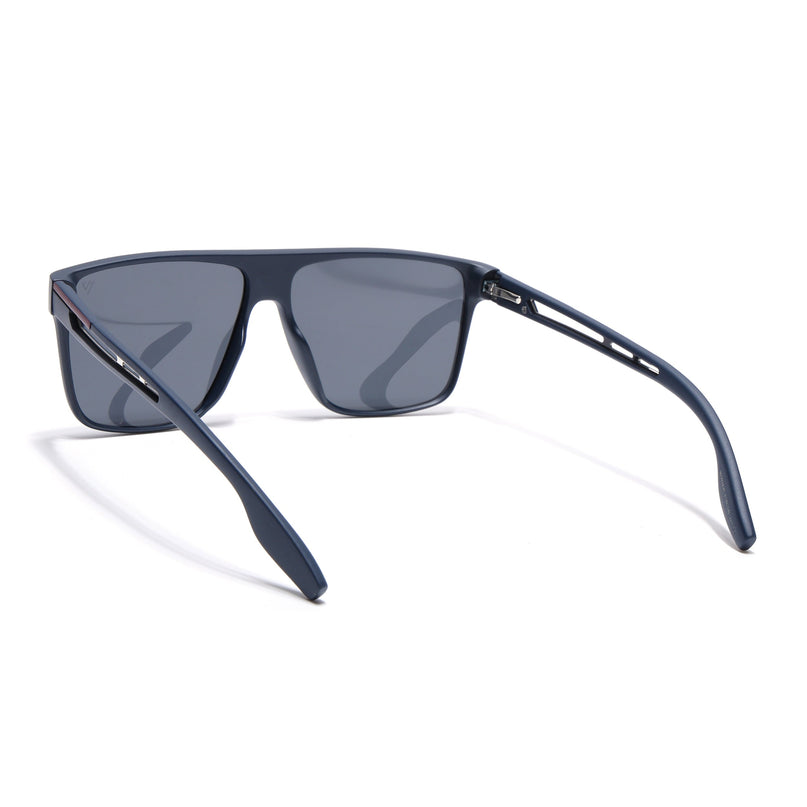 Navy Blue Wayfarer Polarized Sunglasses - PMG4308
