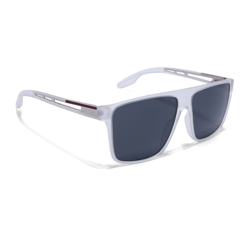 Transparent Wayfarer Polarized Sunglasses - PMG4309