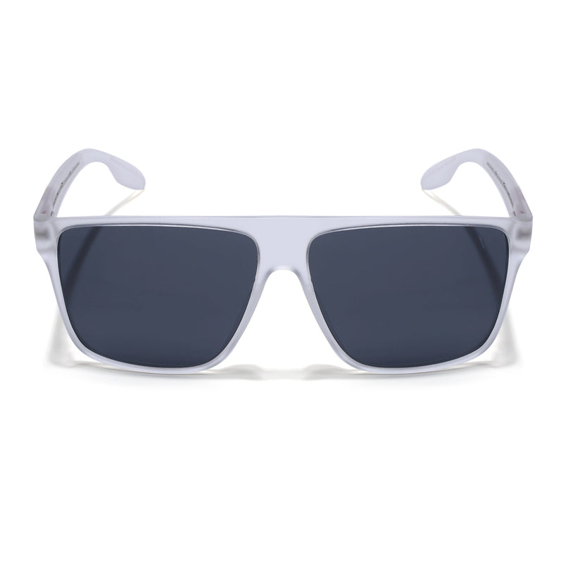 Transparent Wayfarer Polarized Sunglasses - PMG4309