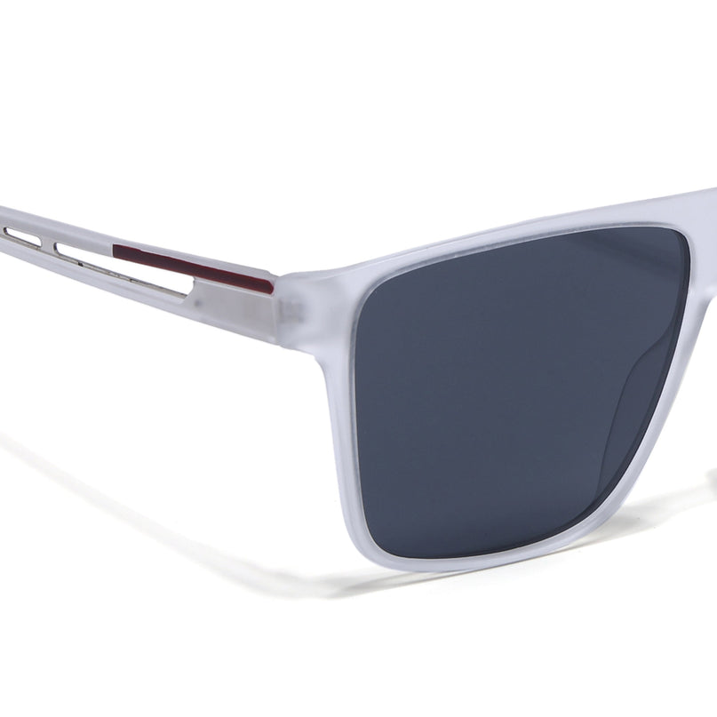 Transparent Wayfarer Polarized Sunglasses - PMG4309