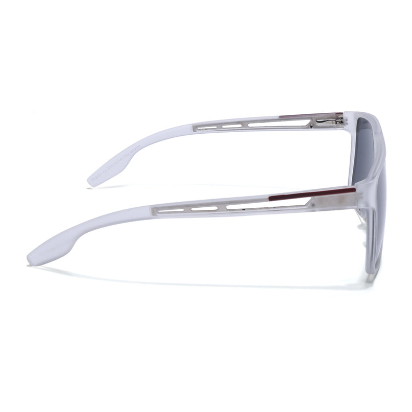 Transparent Wayfarer Polarized Sunglasses - PMG4309