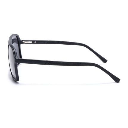 Wayfarer Polarized Sunglasses (Black Lens | Matt Black Frame - PMG5530)