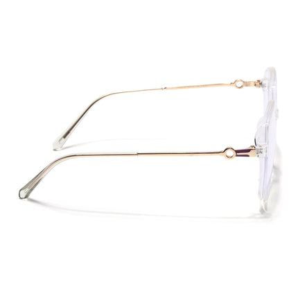 Voyage Glam Transparent Square Eyeglasses for Men & Women - MG4831-C4