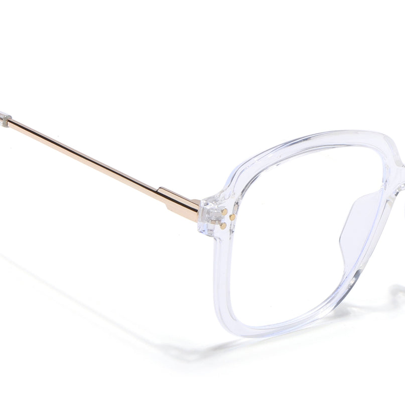 Voyage Crystal Clear Oversize Eyeglasses - MG3853