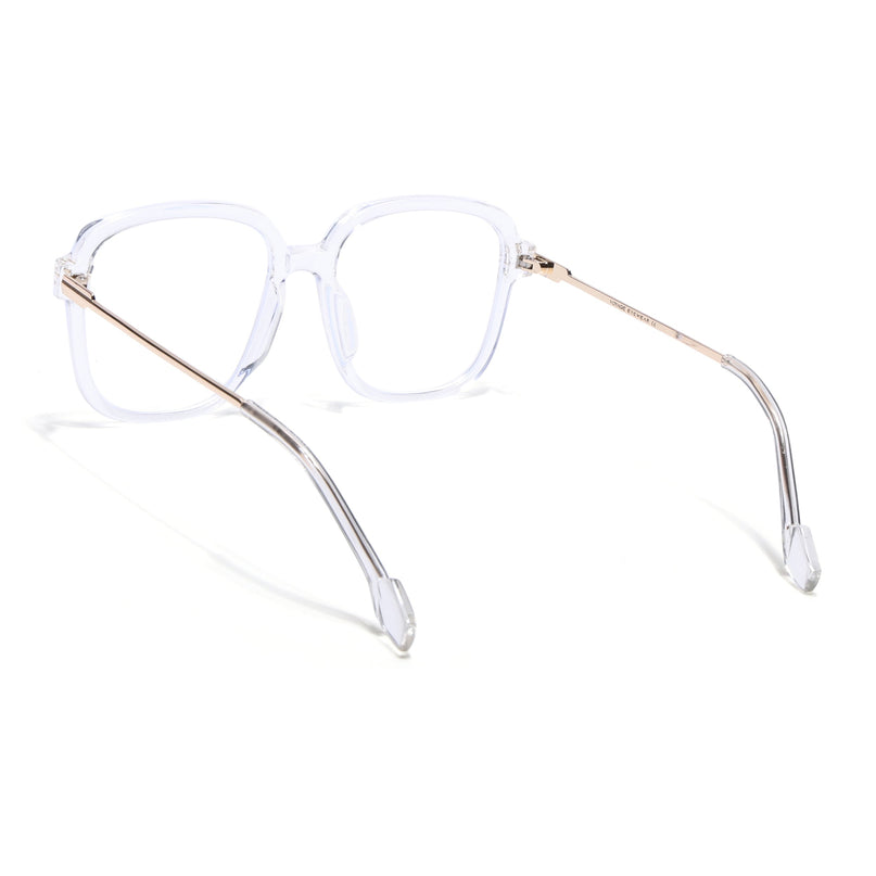 Voyage Crystal Clear Oversize Eyeglasses - MG3853