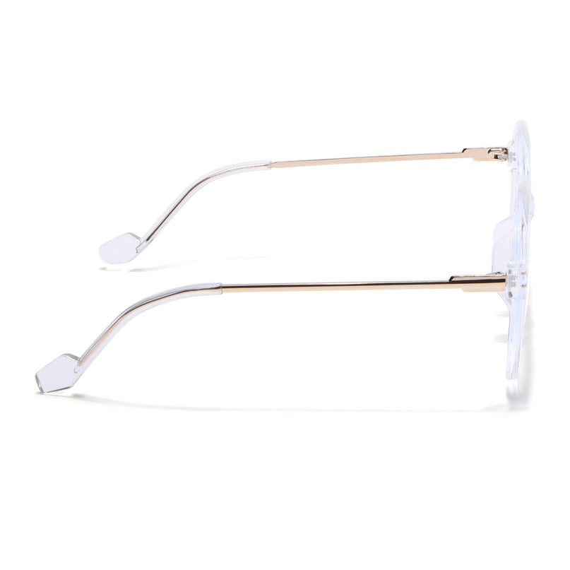 Voyage Crystal Clear Oversize Eyeglasses - MG3853