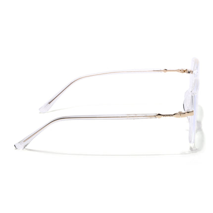 Voyage Glam Transparent Square Eyeglasses for Men & Women - MG4685-C5