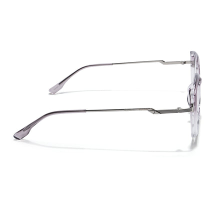 Voyage Light Purple & Clear Square Eyeglasses for Men & Women - MG5842-C4