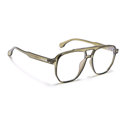 Voyage Maverick Transparent Green Wayfarer Eyeglasses for Men & Women - MG4712-C3