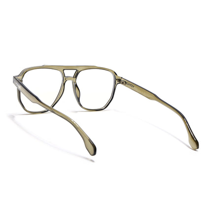 Voyage Maverick Transparent Green Wayfarer Eyeglasses for Men & Women - MG4712-C3