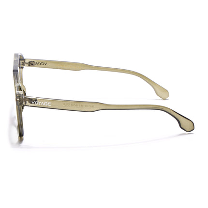 Voyage Maverick Transparent Green Wayfarer Eyeglasses for Men & Women - MG4712-C3