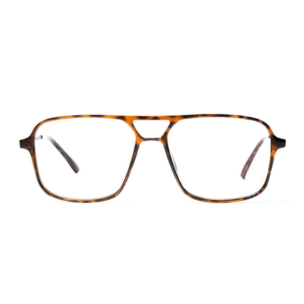 EyeJack Brown Wayfarer Eyeglasses for Men & Women (TR85601GE1692-C3)