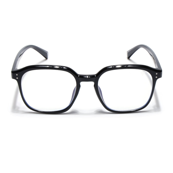 Voyage Air Shine Black Square Eyeglasses for Men & Women - MG4866-C1