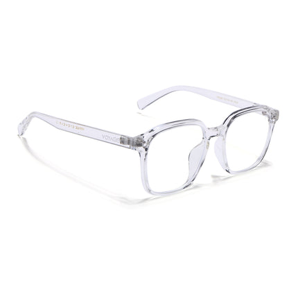 Voyage Air Transparent Square Eyeglasses for Men & Women - MG4869-C4