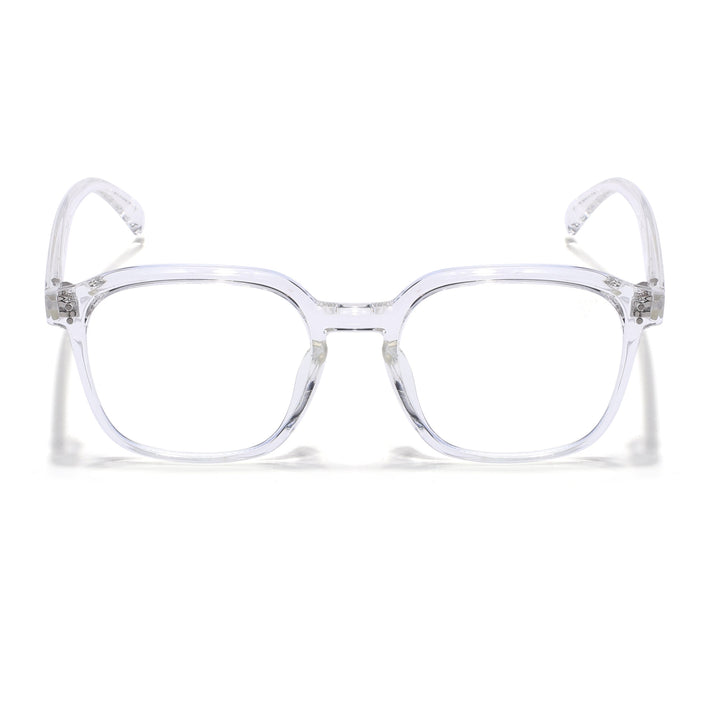 Voyage Air Transparent Square Eyeglasses for Men & Women - MG4869-C4