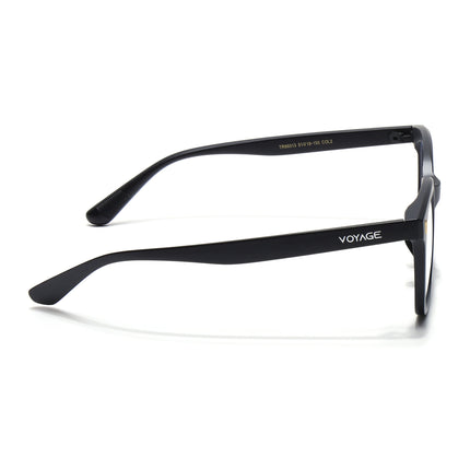Voyage Air Matt Black Square Eyeglasses for Men & Women - MG4850-C2