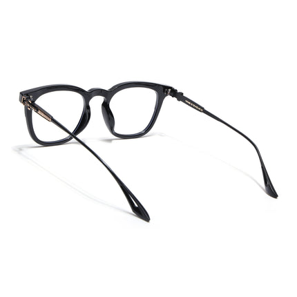 Voyage Black Wayfarer Eyeglasses for Men & Women - MG4395-C1