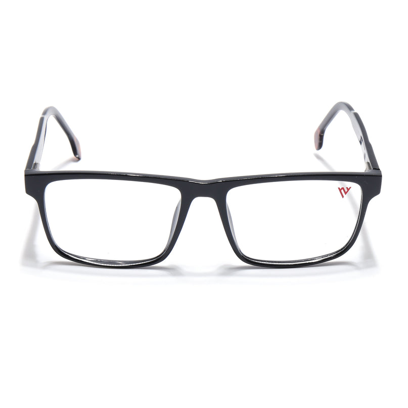 Voyage Shine Black Square Eyeglasses for Men & Women - MG4765-C1