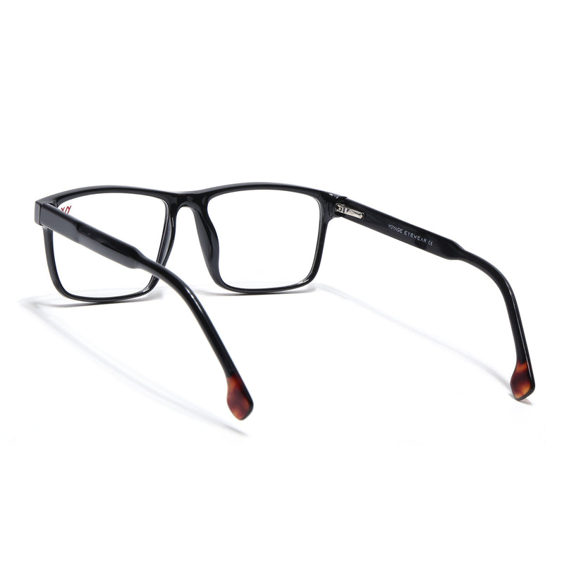 Voyage Shine Black Square Eyeglasses for Men & Women - MG4765-C1