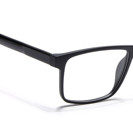 Voyage Matt Black Square Eyeglasses for Men & Women - MG4766-C2