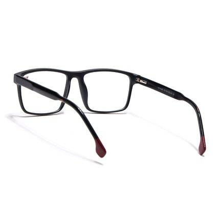 Voyage Matt Black Square Eyeglasses for Men & Women - MG4766-C2