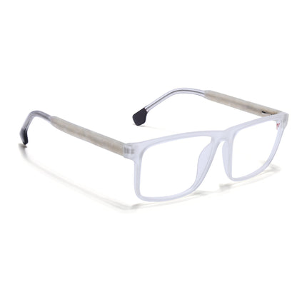 Voyage Transparent Square Eyeglasses for Men & Women - MG4771-C7