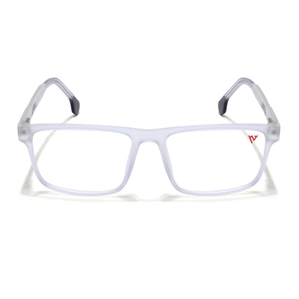 Voyage Transparent Square Eyeglasses for Men & Women - MG4771-C7