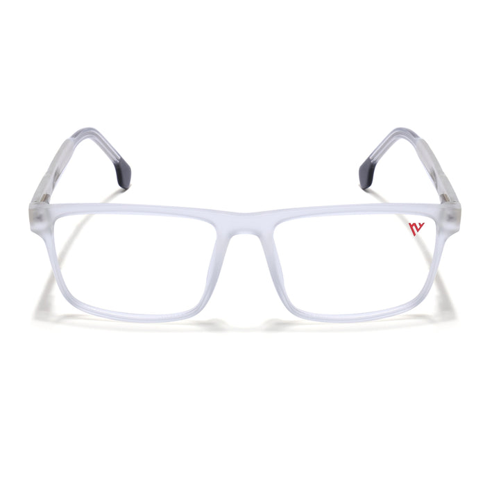 Voyage Transparent Square Eyeglasses for Men & Women - MG4771-C7