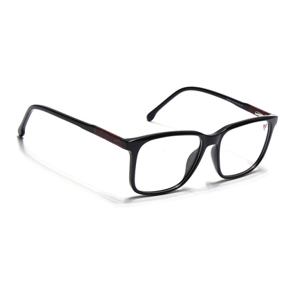 Voyage Shine Black Square Eyeglasses for Men & Women - MG4772-C1