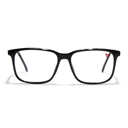 Voyage Shine Black Square Eyeglasses for Men & Women - MG4772-C1