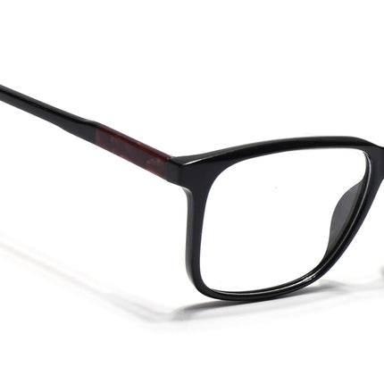 Voyage Shine Black Square Eyeglasses for Men & Women - MG4772-C1