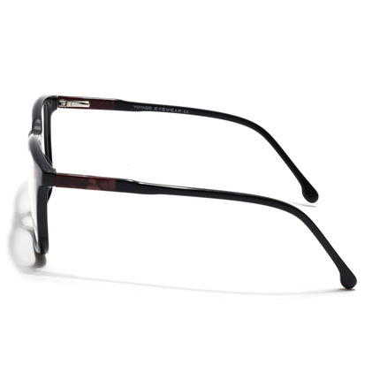 Voyage Shine Black Square Eyeglasses for Men & Women - MG4772-C1
