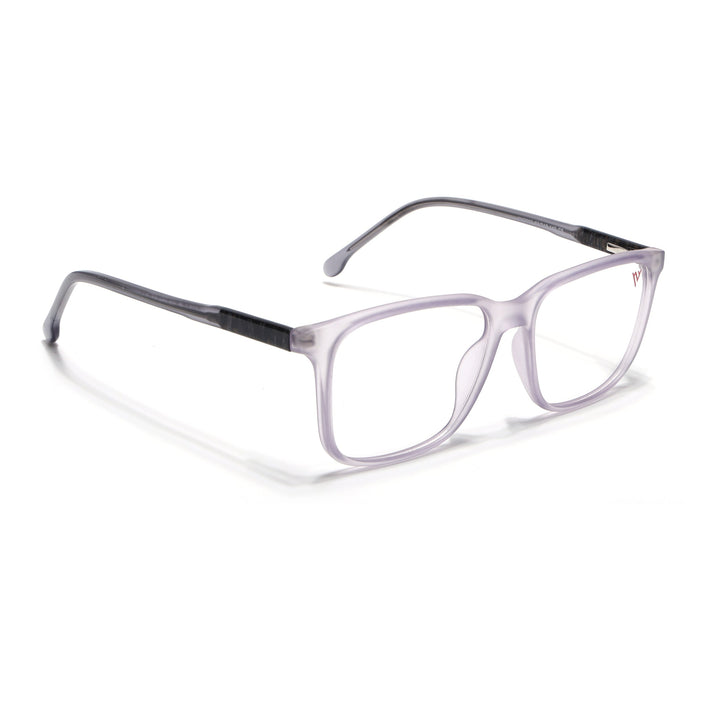 Voyage Transparent Purple Square Eyeglasses for Men & Women - MG4777-C6