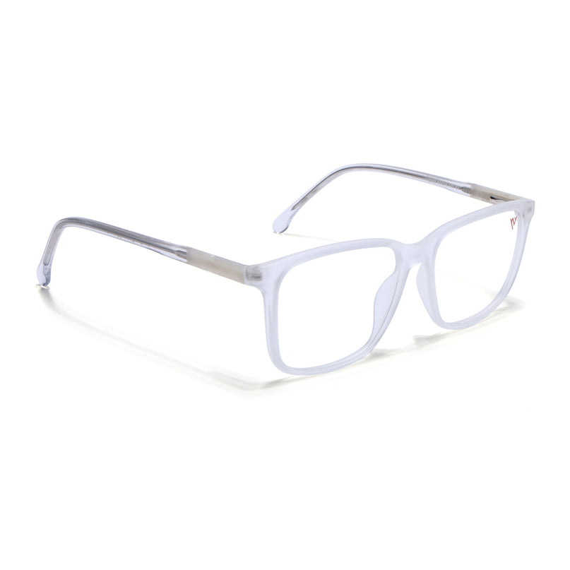 Voyage Transparent Square Eyeglasses for Men & Women - MG4778-C7