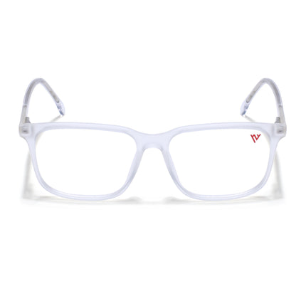 Voyage Transparent Square Eyeglasses for Men & Women - MG4778-C7