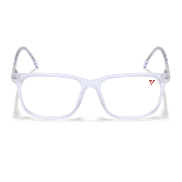 Voyage Transparent Square Eyeglasses for Men & Women - MG4778-C7