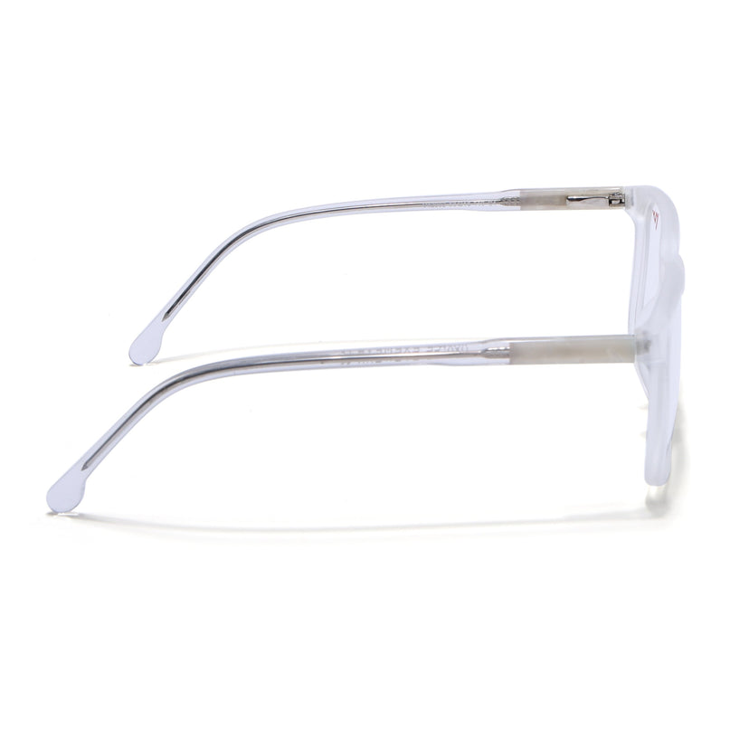 Voyage Transparent Square Eyeglasses for Men & Women - MG4778-C7