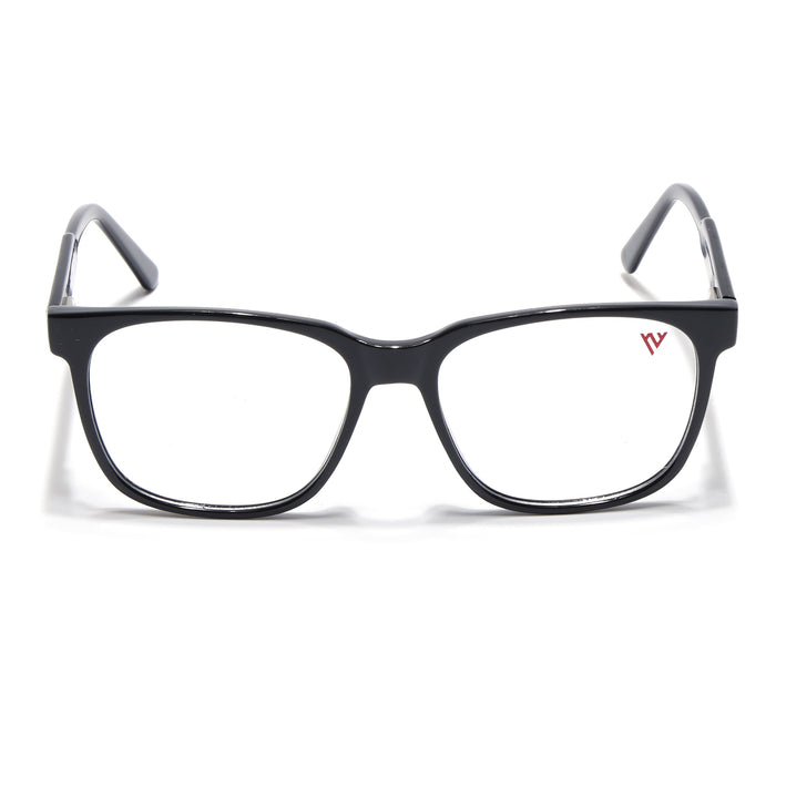 Voyage Shine Black Square Eyeglasses for Men & Women - MG4779-C1