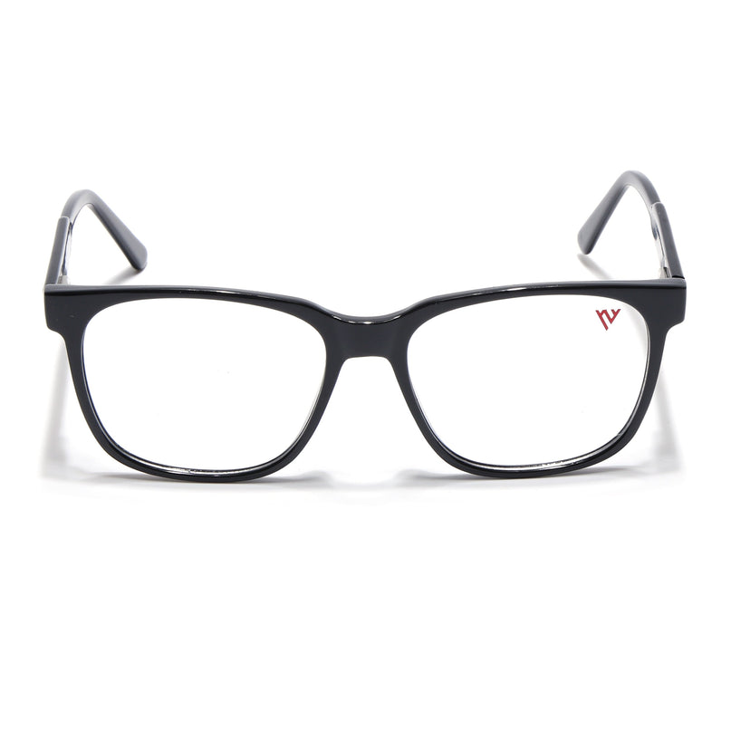 Voyage Shine Black Square Eyeglasses for Men & Women - MG4779-C1