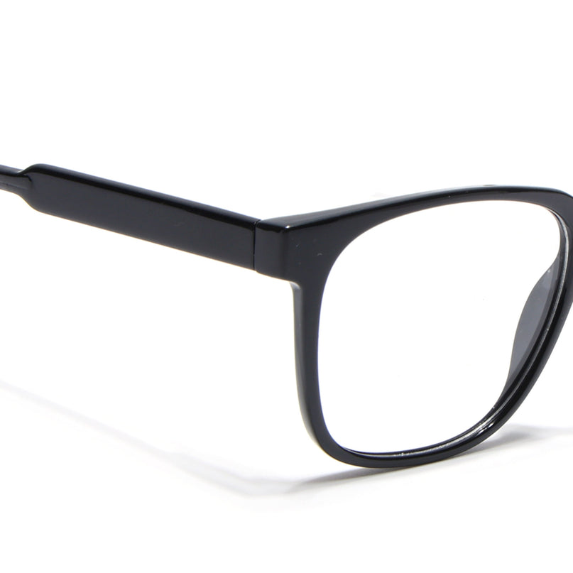 Voyage Shine Black Square Eyeglasses for Men & Women - MG4779-C1