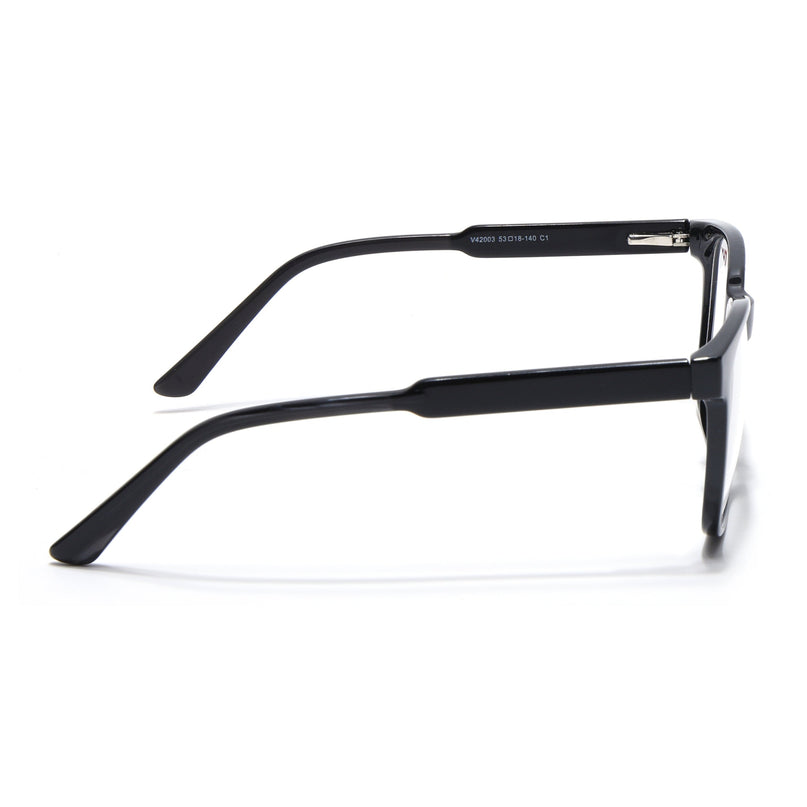 Voyage Shine Black Square Eyeglasses for Men & Women - MG4779-C1