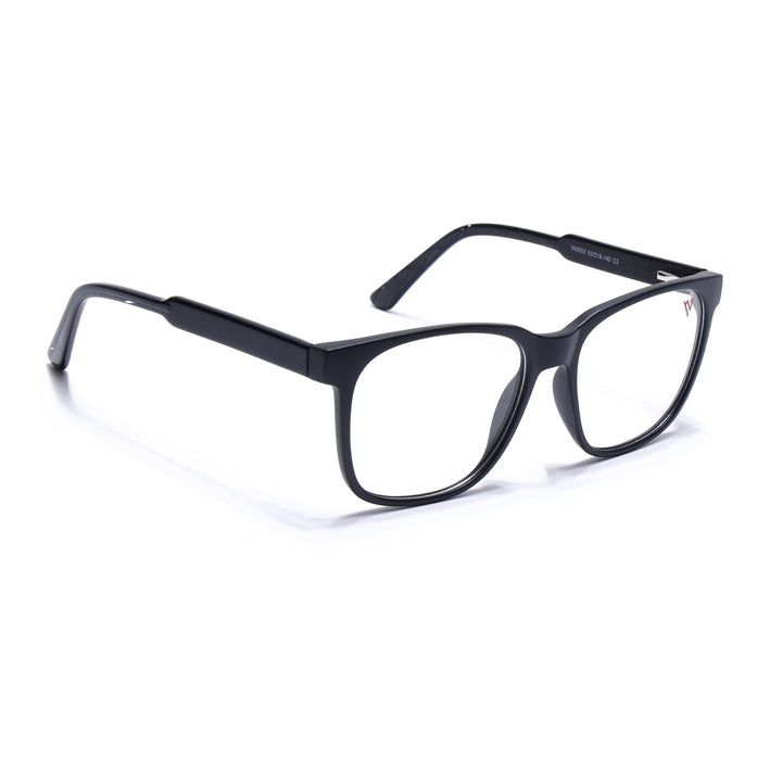 Voyage Matt Black Square Eyeglasses for Men & Women - MG4780-C2