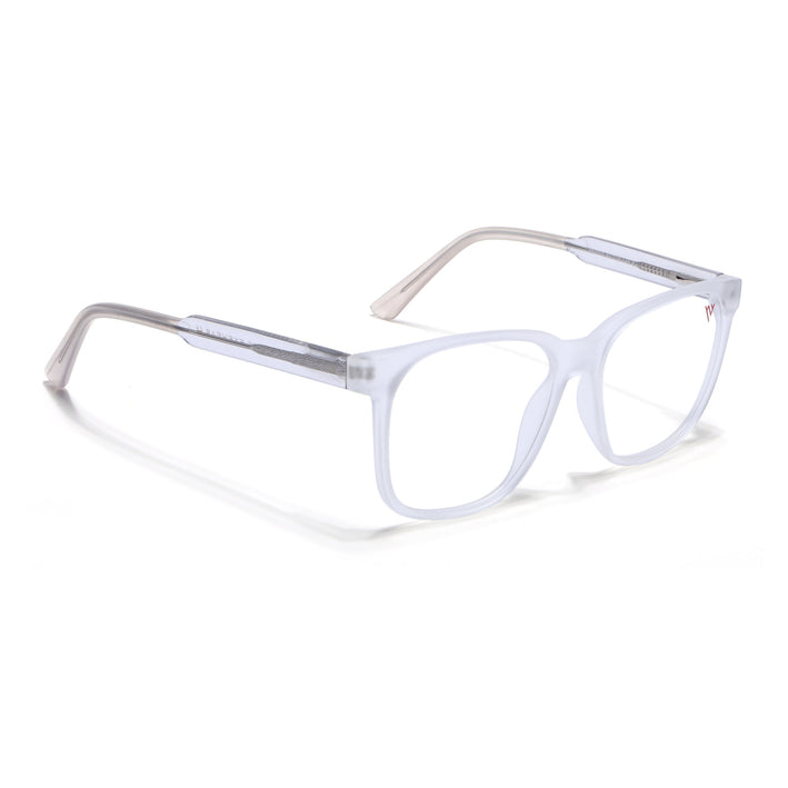 Voyage Transparent Square Eyeglasses for Men & Women - MG4785-C7