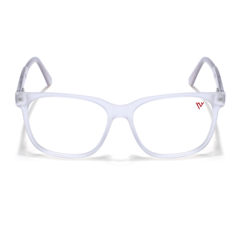 Voyage Transparent Square Eyeglasses for Men & Women - MG4785-C7
