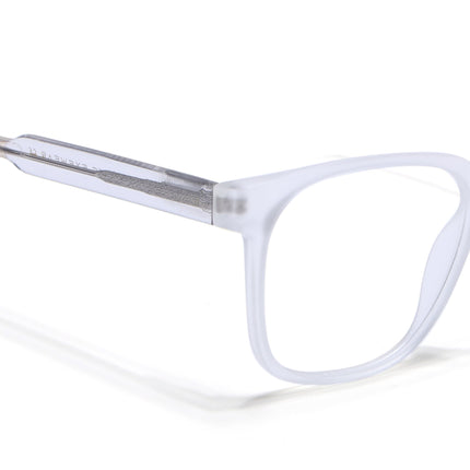 Voyage Transparent Square Eyeglasses for Men & Women - MG4785-C7
